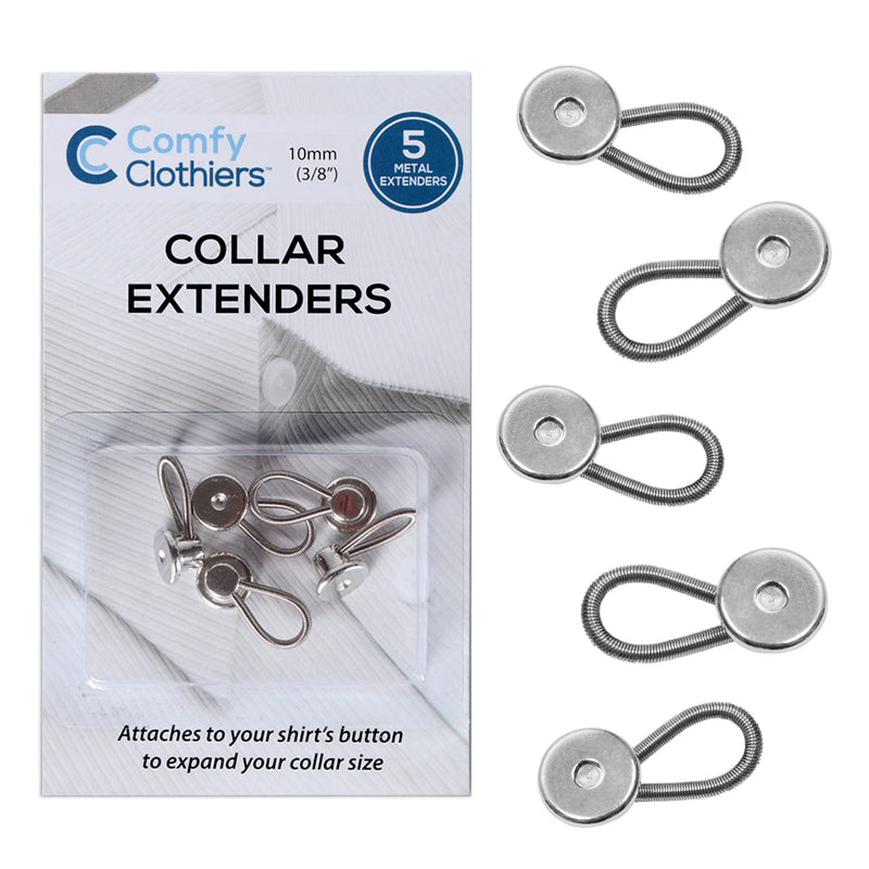 Metal collar extensions for shirts (metal button extension) 5