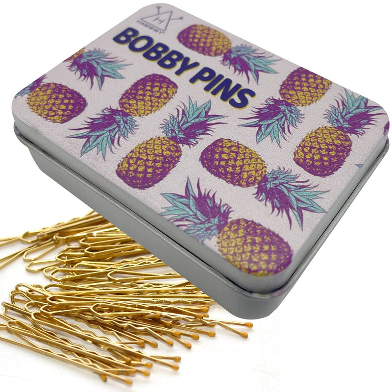 300pcs Bobby Pins with Cute Case for Buns Hairpins for Kids Girls