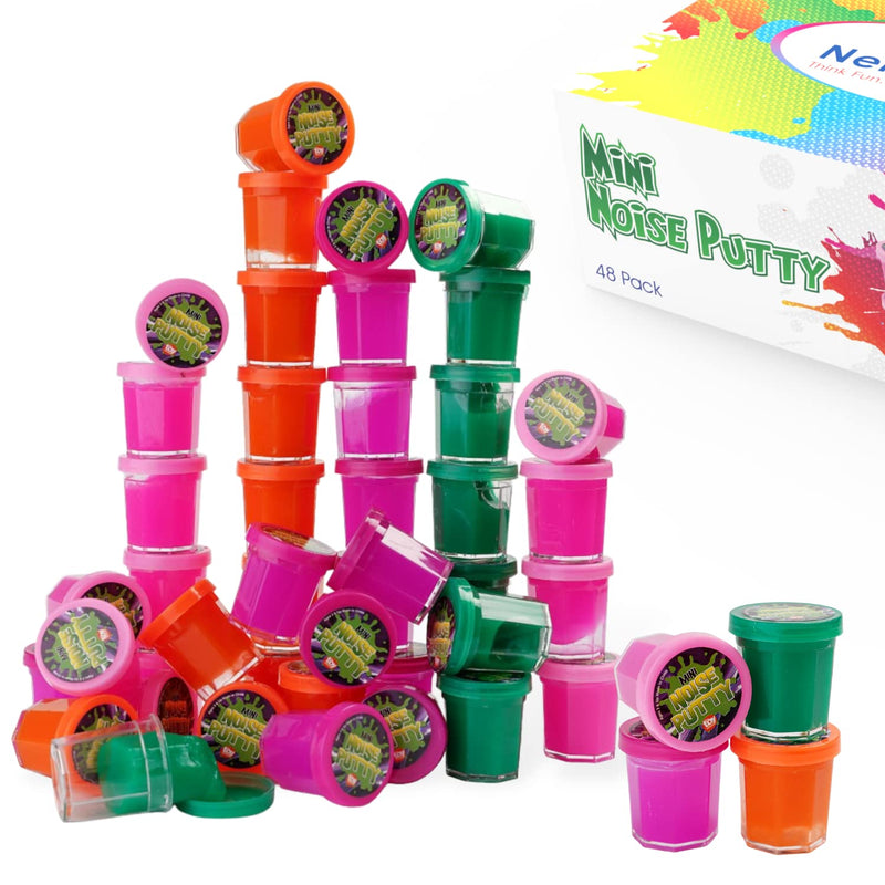 Party Favors for Kids - 48 Mega Slime Party Favors - 15" - Mini Noise