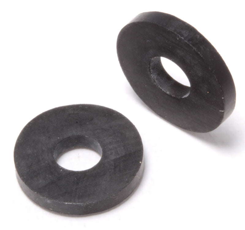 100 Pack EPDM Rubber Flat Washers, 5/8" OD, 3/32" Thickness - UV Resistant