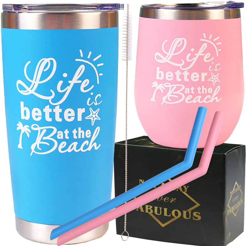 Life is better at the beach, beach gifts for women or men, Christmas gifts,