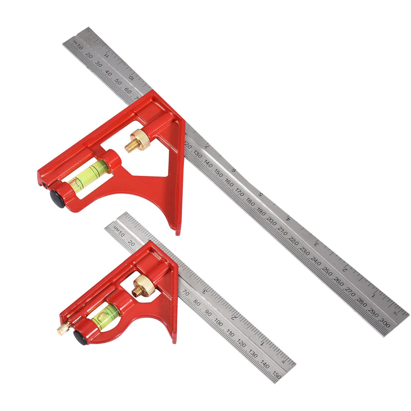 Hynec Tech Combination Square Woodworking Measurements With Spirit Level