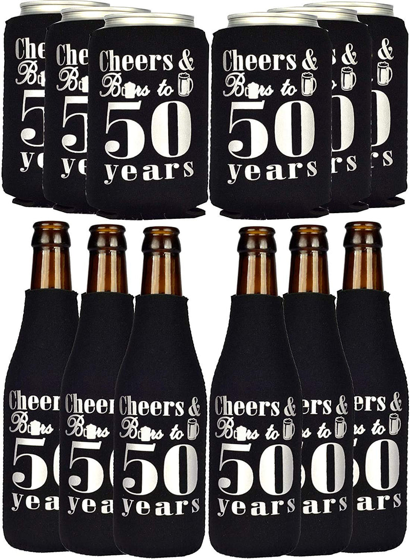 50th birthday gifts for men, 50th birthday gifts, 50th birthday can cooler, 50t