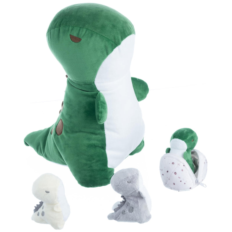 Dinosaur Stuffed Animals for Girls - Mama T-Rex with 4 Babies - Magical