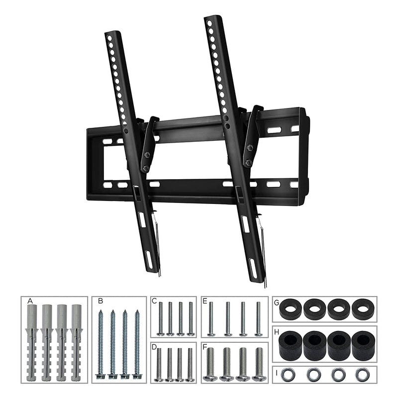 Power & Co universal TV wall mount - anti-glare, fully movable articulated arm