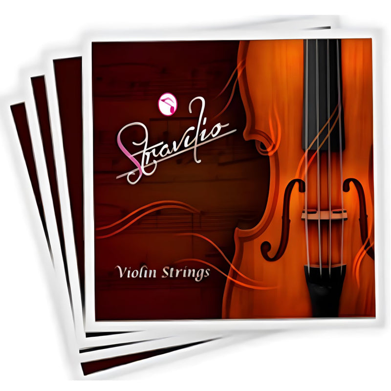 Bronze Violin Strings Complete Set (G-D-A-E) - Violin string with ball ends