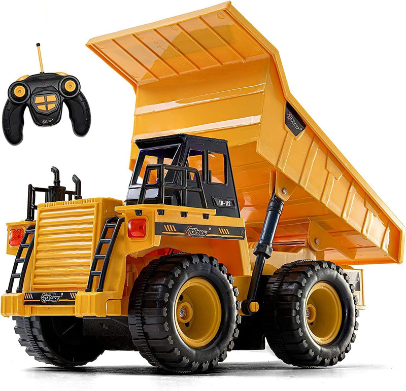 Remote controlled dump truck – construction with electric 5-channel radio control