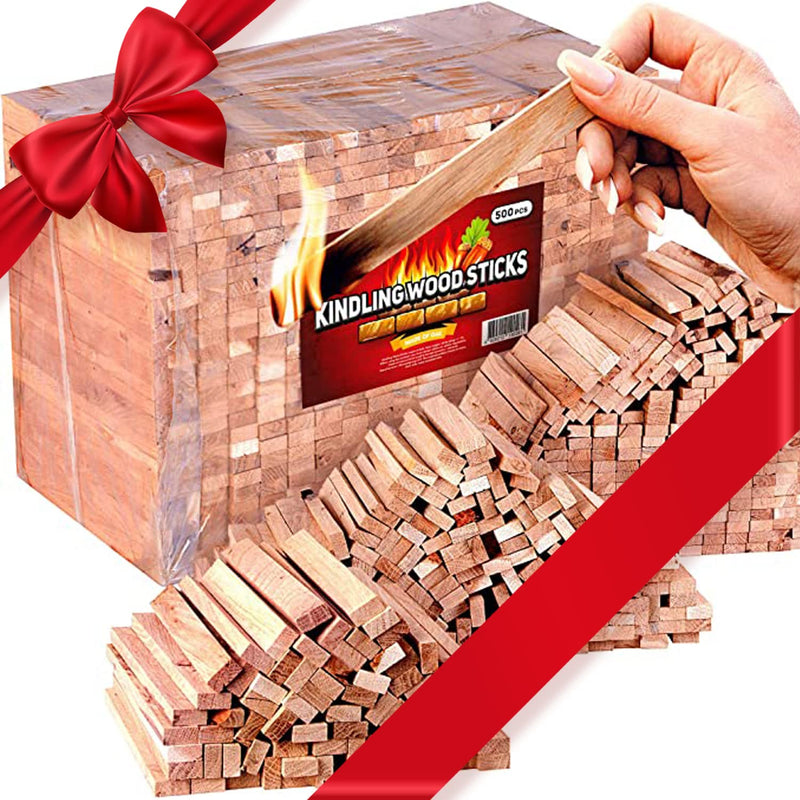 Grillers kindling sticks (500 pieces), firelighters, firewood for campfires