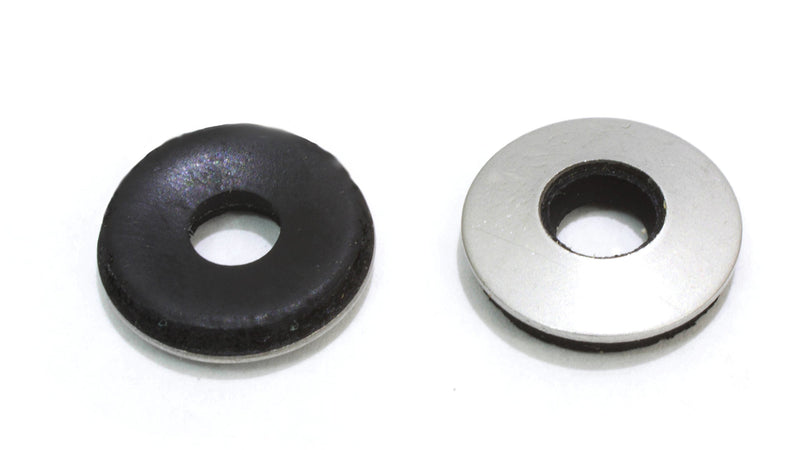 1/4" x 5/8" Epdm Bonded Stainless Steel Seal Washers (Pack of 100), 1" OD