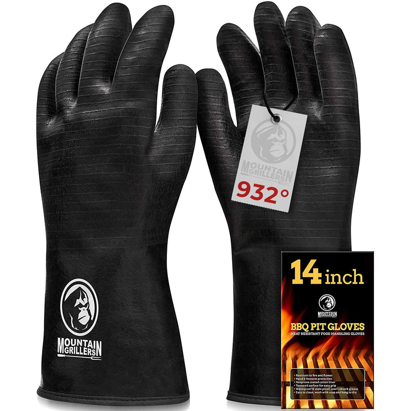 Heat-resistant gloves Heat-resistant fire pit gloves