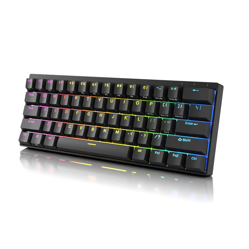 Hk Venus Rgb Mechanical Gaming Keyboard 60% Layout USB C Wired Doubleshot Pbt