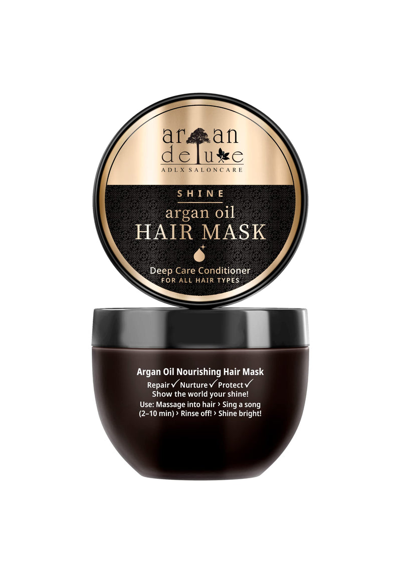 Argan Deluxe Hair Mask Argan Oil Hair Care Against Frizz Split Ends Damaged Hair