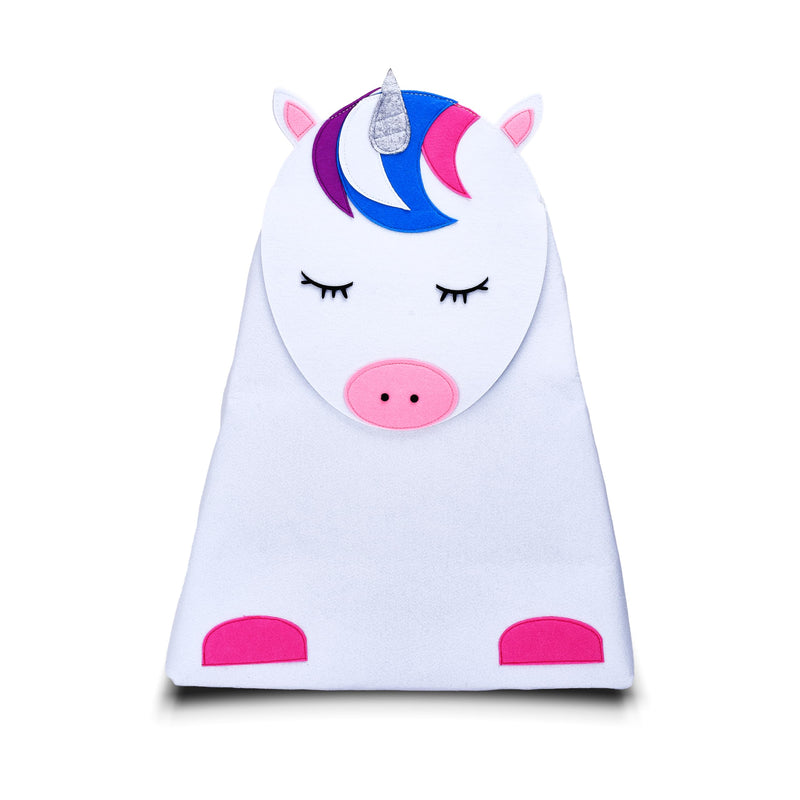 Animal Felt Storage_Unicorn_Set Of 1