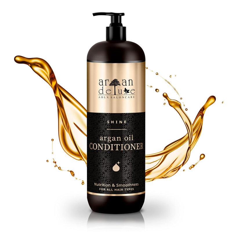 Argan Deluxe hair conditioner in styling quality with nourishing argan oil for smooth hair