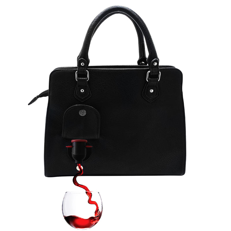 Roma Handbag - Fashion Wine Purse with Hidden Spout Insulated Drinks Purse