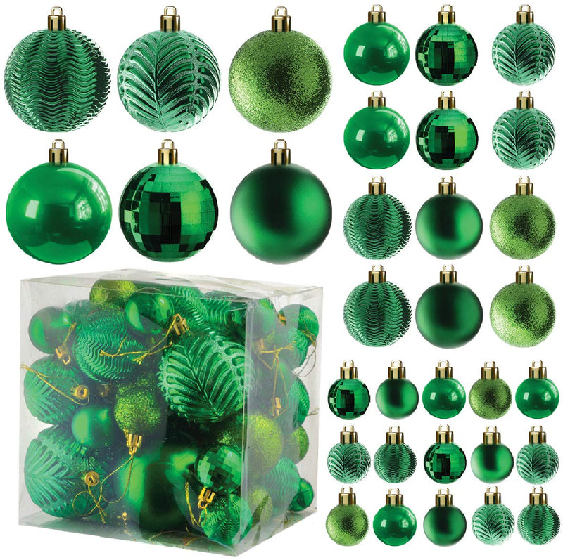 Christmas Ball Ornaments for Christmas Decorations - 36 Pieces Christmas Tree