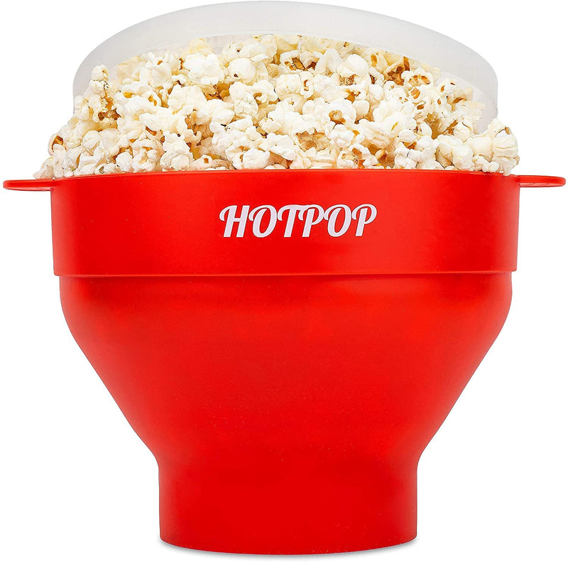 The Original Microwave Popcorn Popper - Silicone Bowl, BPA Free and Dishwasher Safe