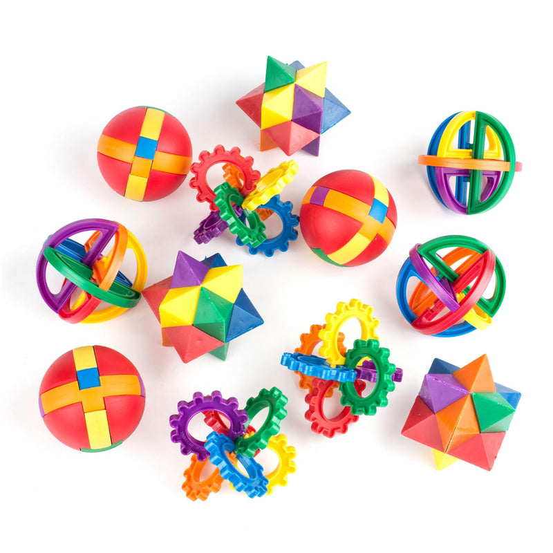 Party Favors for Kids 12 Pack (882 x 669 x 291) Fun Puzzle Balls - Gift Bag