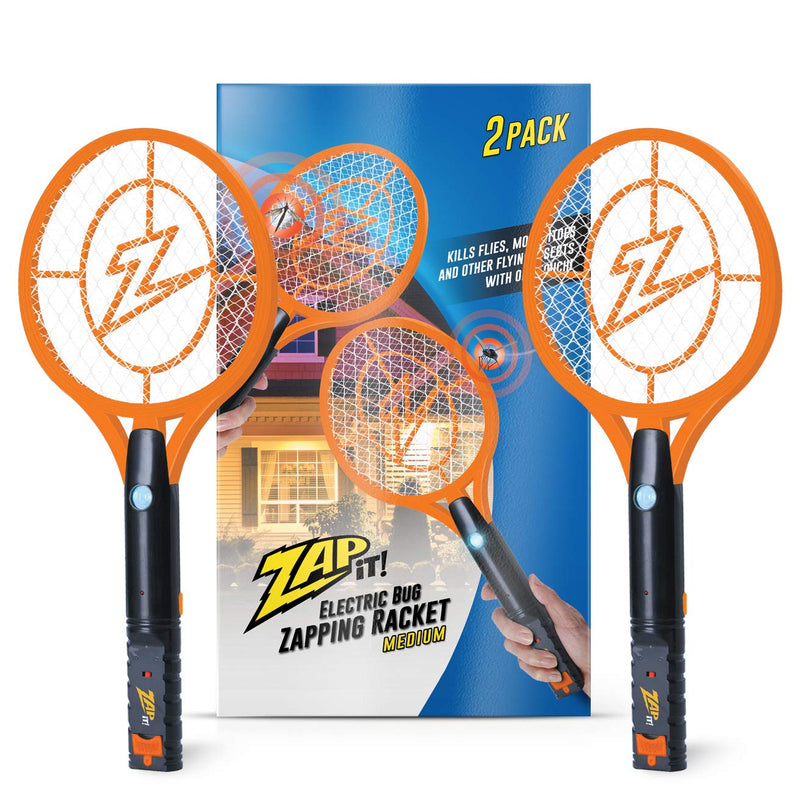 Electric Fly Swatter Racket and Mosquito Killer - Heavy Duty 4,000 Volt Electric