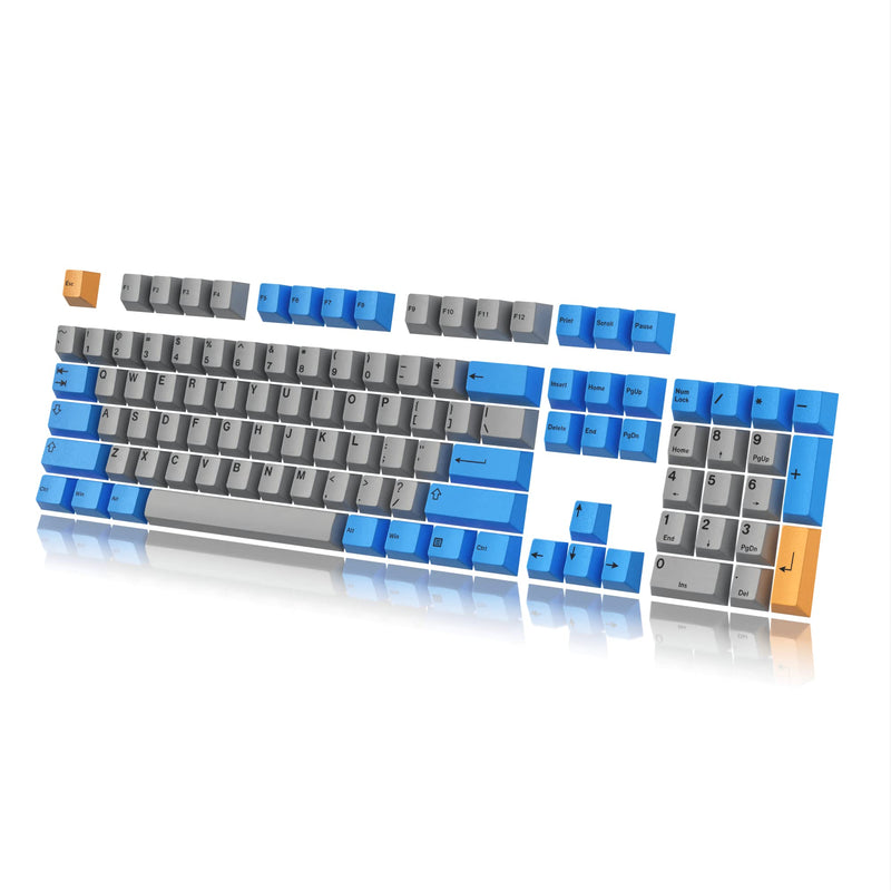 Dye Sublimation Keycaps Cherry Profile Thick PBT Keysets For Mechanical