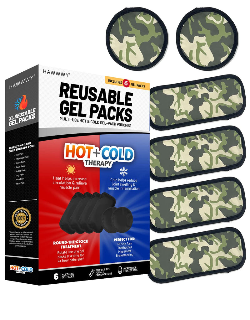 Universal gel hot cold gel packs, ice packs, heat pads, perfect for sore muscles