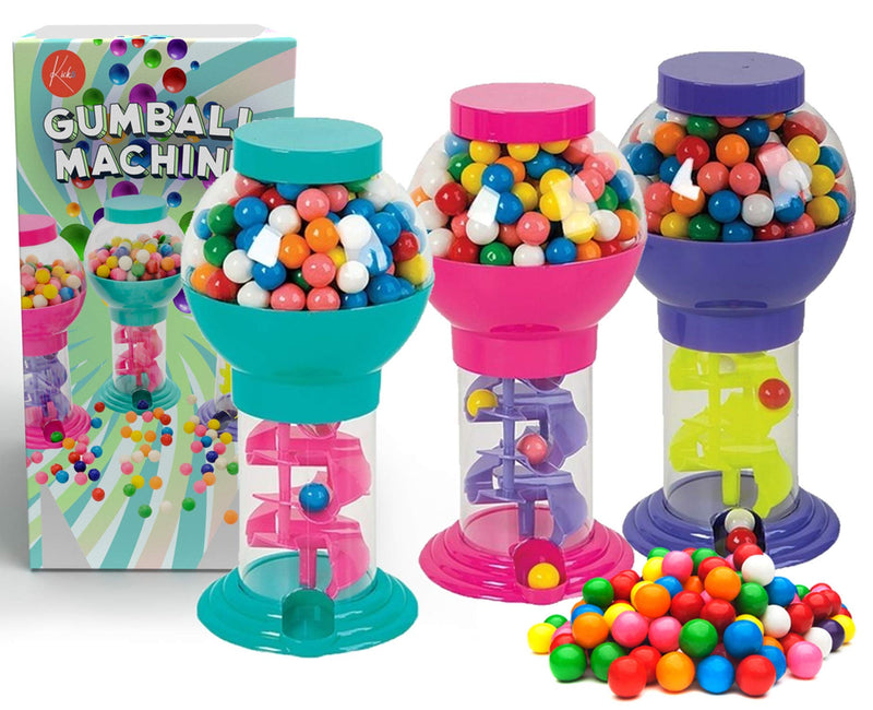 Spinning Gumball Machines - Galaxy Candy Dispensers for Birthdays and Kids Parties