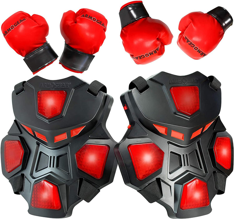 Electronic boxing toy for kids, interactive boxing game with 3 game modes