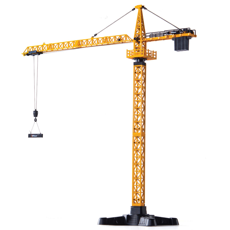 Die-cast metal tower crane metal construction vehicles model toy for children