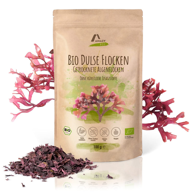 Dulse flakes organic 100g kelp from the K vegan raw food delicious