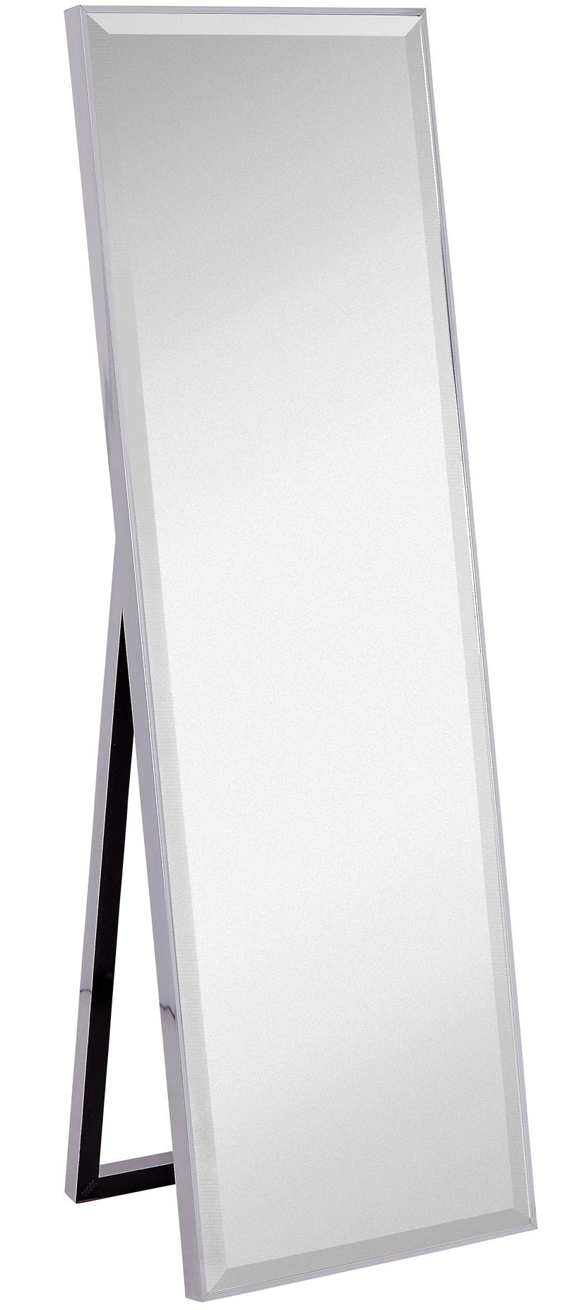 18" x 58" Full Length Silver Frame Rectangular Full Body Standing Mirror