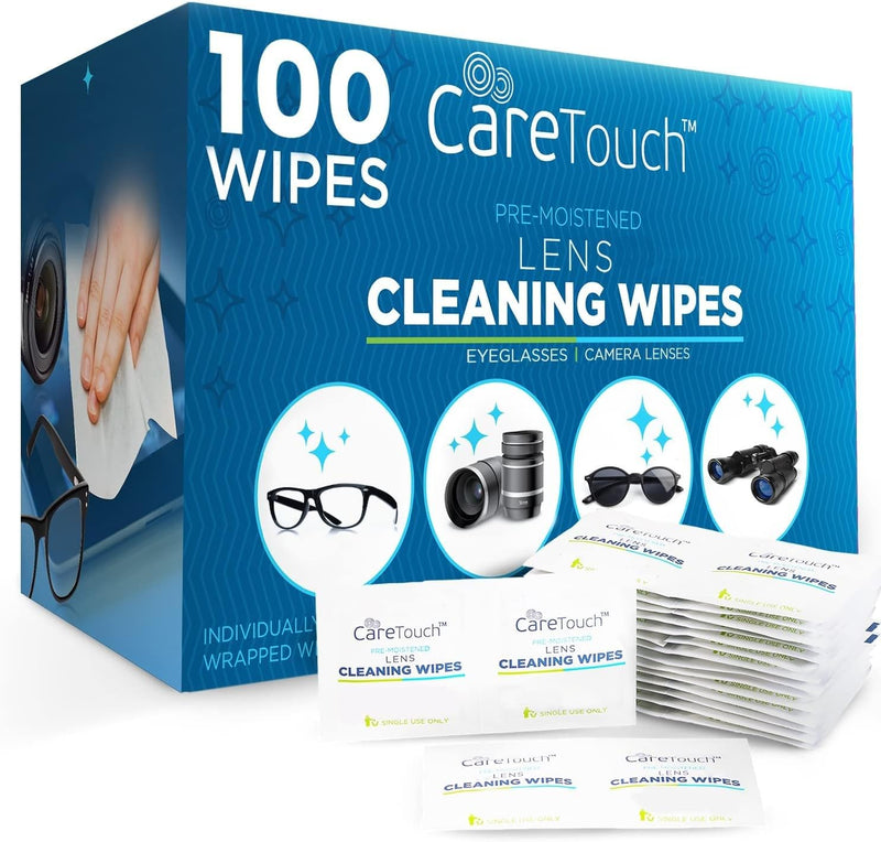 Glasses cleaning cloths for glasses, individually packed, 100 pieces