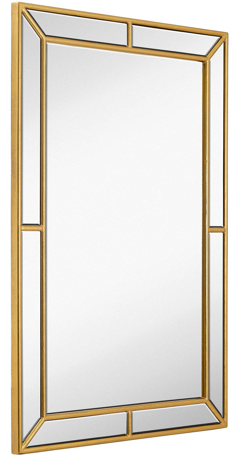 24x36 inch gold frame decorative beveled mirrors for the large wall