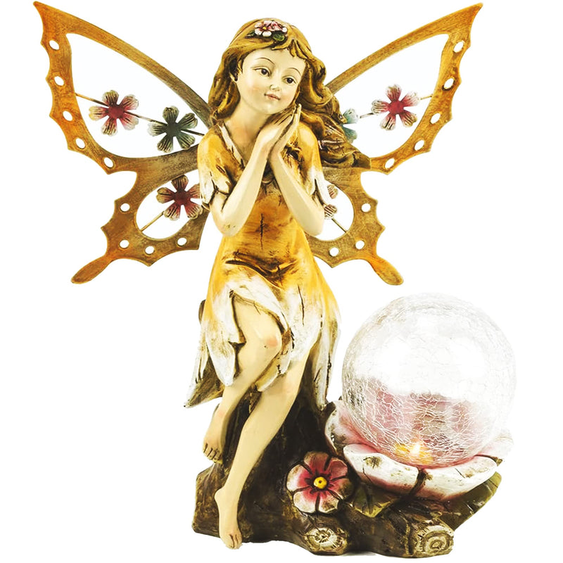 Butterfly Wings Fair Angel Solar Light for Home and Outdoor Decoration Fairy Angel