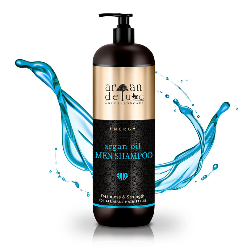 Shampoo For Men Argan Oil Hair Care For Dry Broken Smooth