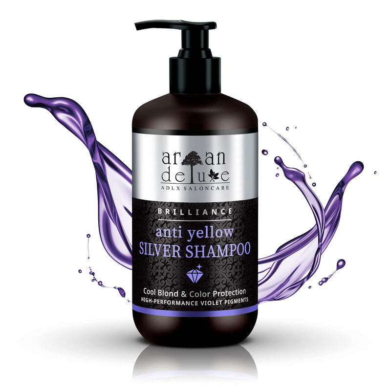 Silver Shampoo Anti Yellow Tint For Radiant Color Noble Silver Tone