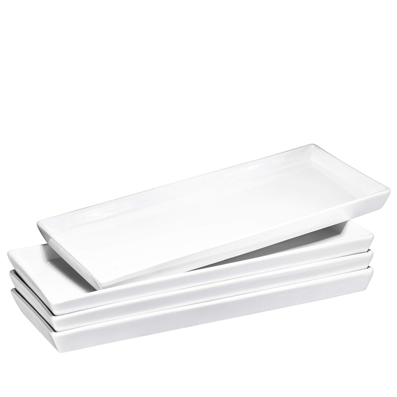 Ceramic Serving Plates (14 x 6 inch Rectangular Plates) Serving Dishes