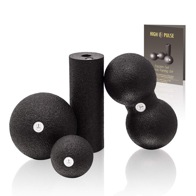 Fascia set including 2 x fascia ball, 1 x mini fascia roller, 1 x duo ball