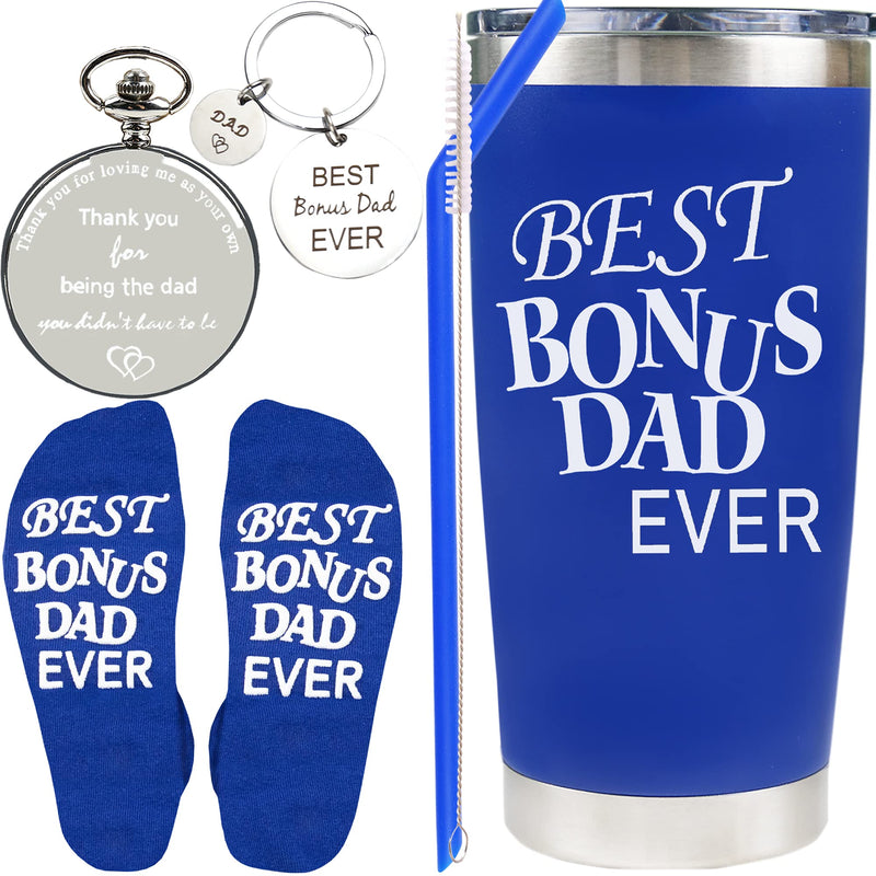 Best Bonus Dad Ever Mug - Funny Stepdad Gifts from Daughter for Dad