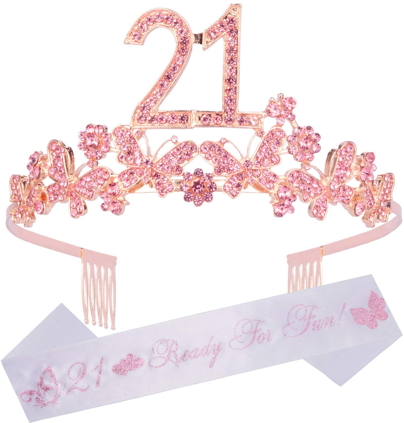 21st Birthday Decorations Party Supplies 21st Birthday Gifts Pink 21st