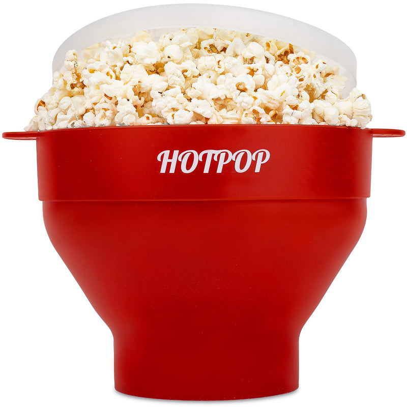 The Original Microwave Popcorn Popper, Silicone Popcorn Maker, Foldable