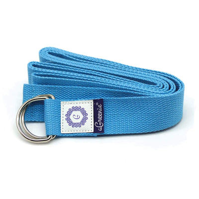 Yoga strap made of 100 cotton 240 x 38 cm / yoga band for one