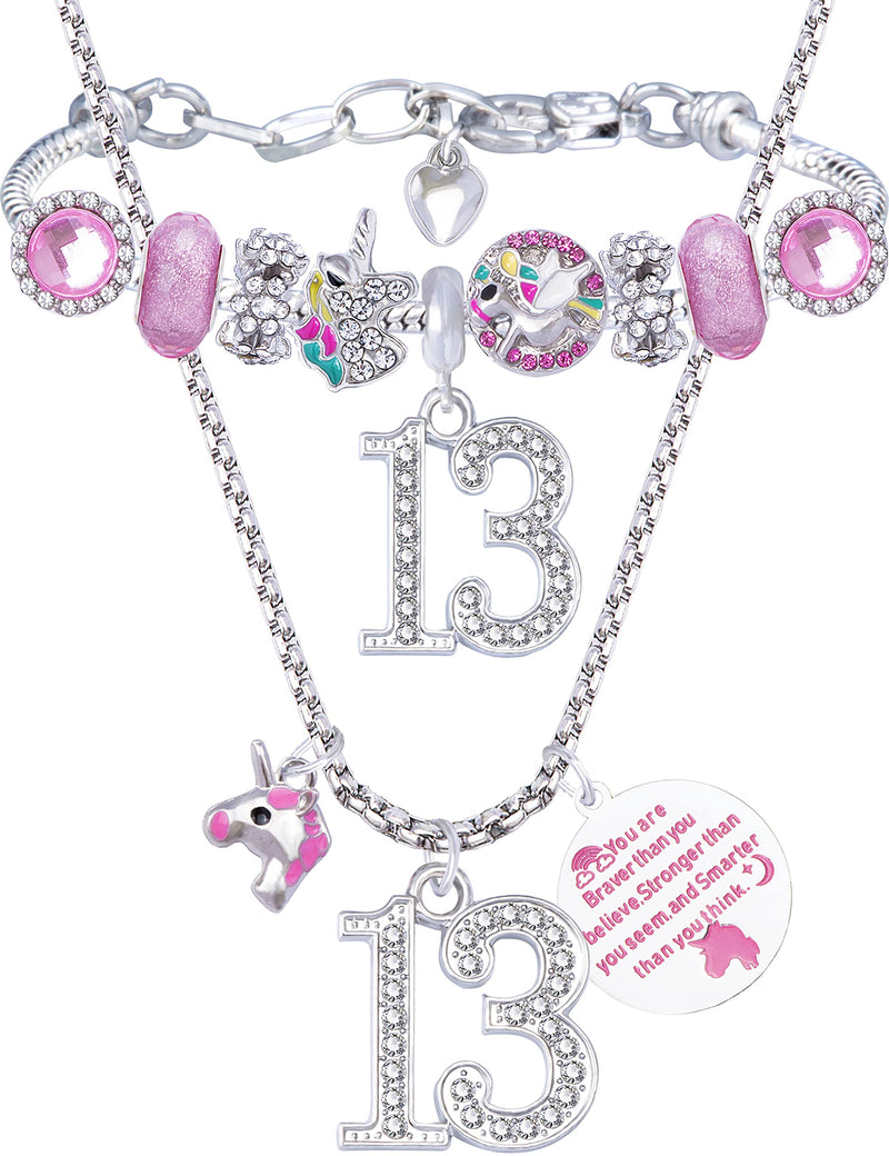 13th Birthday, 13th Birthday Gifts for Girls, 13th Birthday Bracelet, 13th Birthday