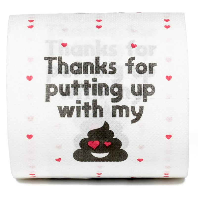 Funny Toilet Paper - Valentine&