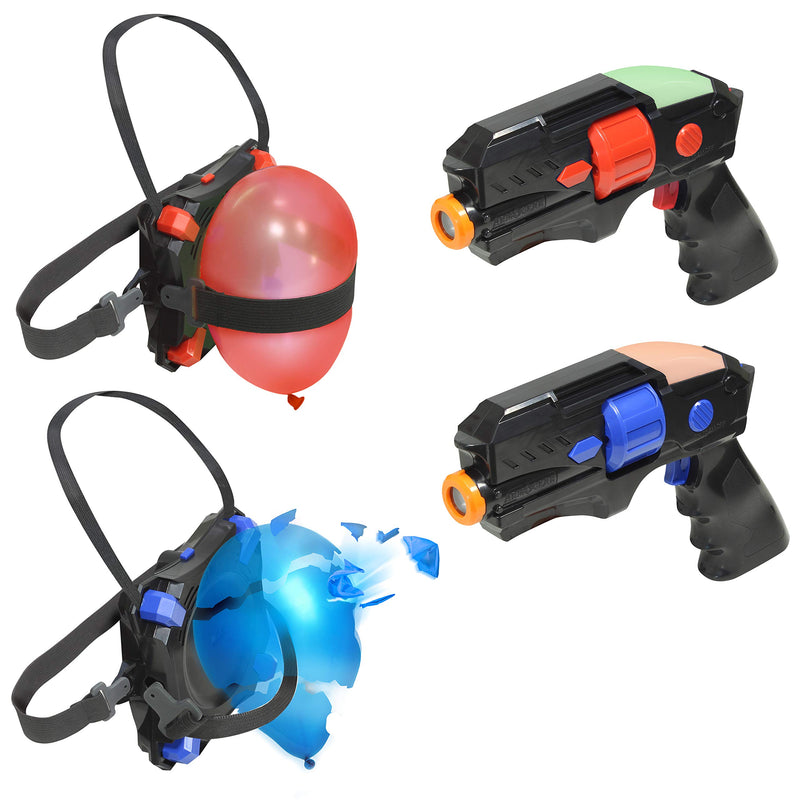 Laser Tag Shooting Game 2 Pack Laser Tag Balloon Battle for Kids Indoor