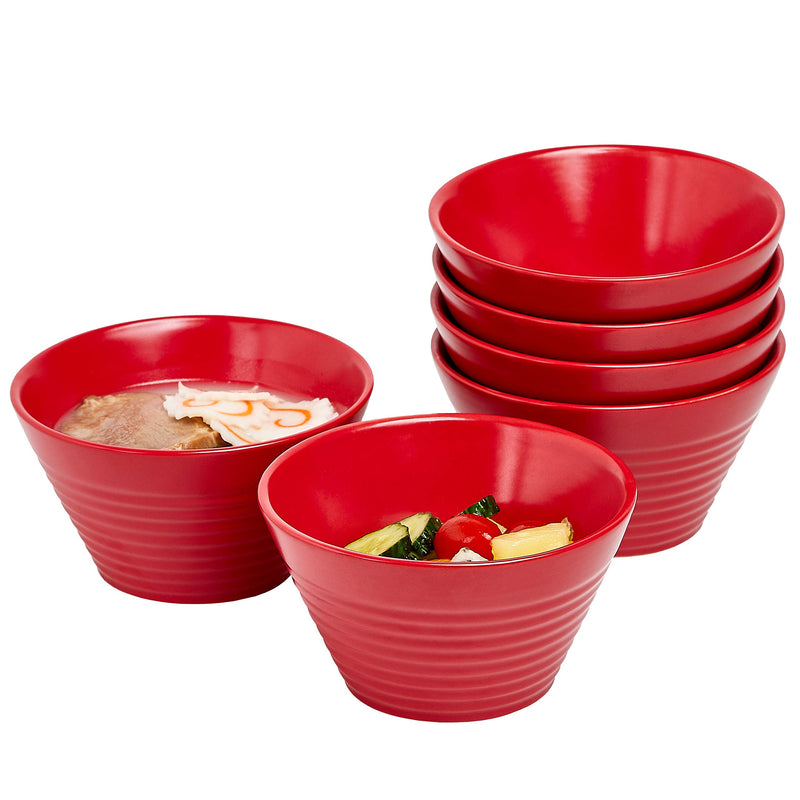 Ceramic Soup Bowls, Cereal Bowl, 13 Ounce Bowls Set, Chip Resistant, Dishwasher Safe