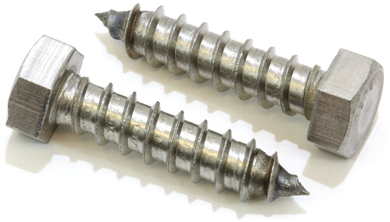 3/8" x 1-1/2" Stainless Steel Hex Head Hex Bolts (Pack of 25), 304 (18-8).