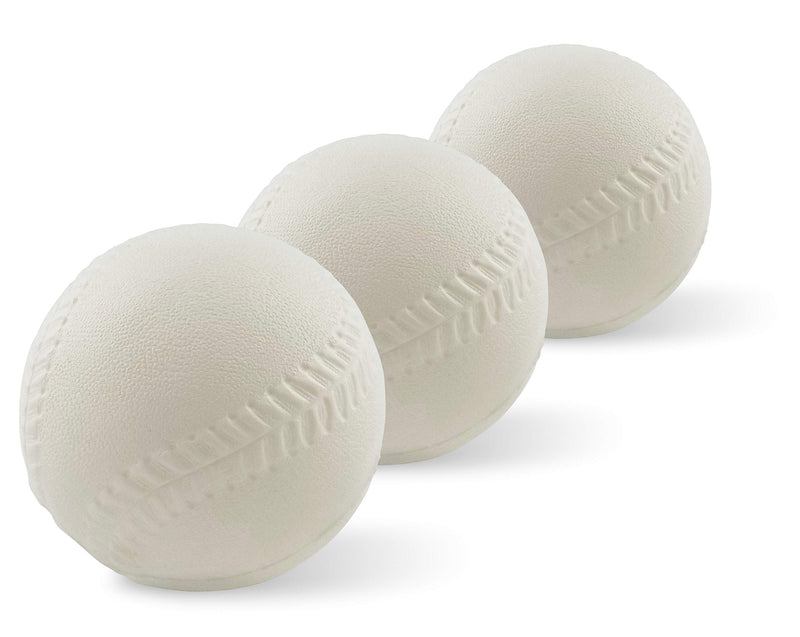 3 Pack Soft Baseball Balls for Kids - Compatible with Fisher-Price Triple Hit Pitching &