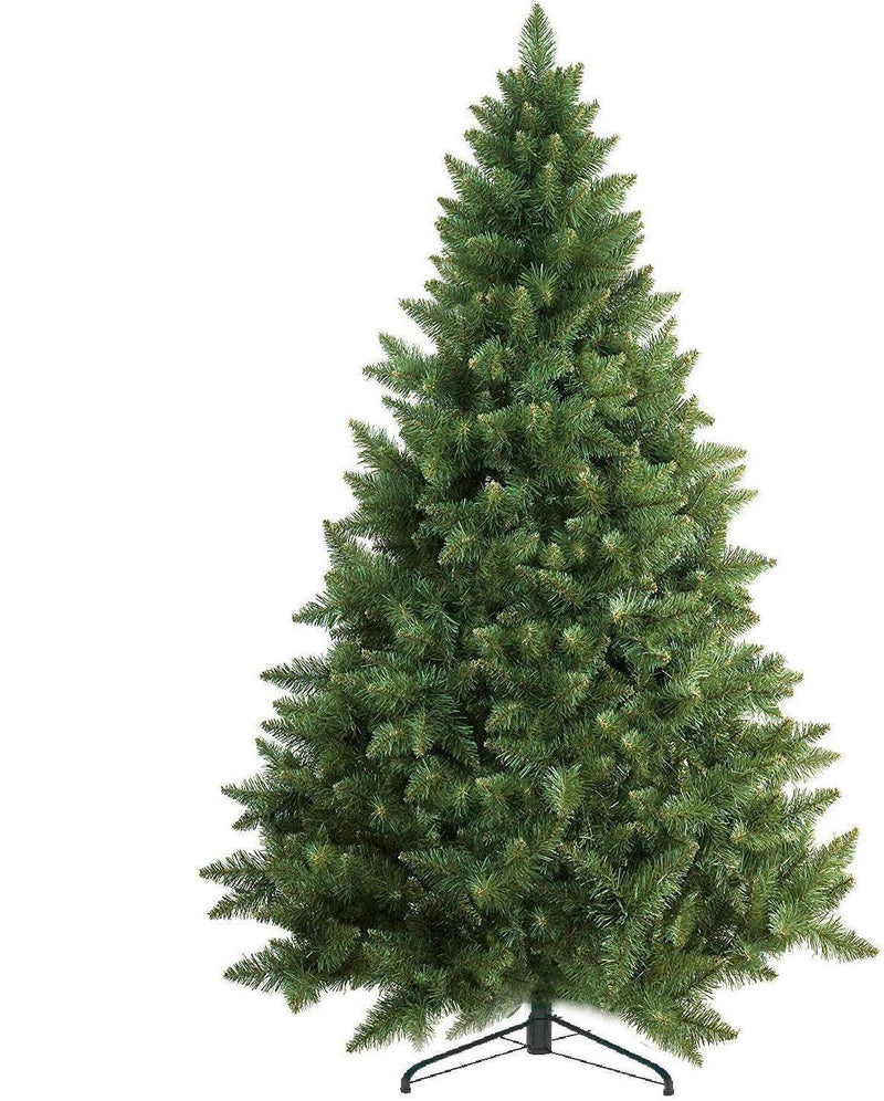 6ft Christmas Tree with 1200 Tips for Fullness - Artificial Canadian Fir Full