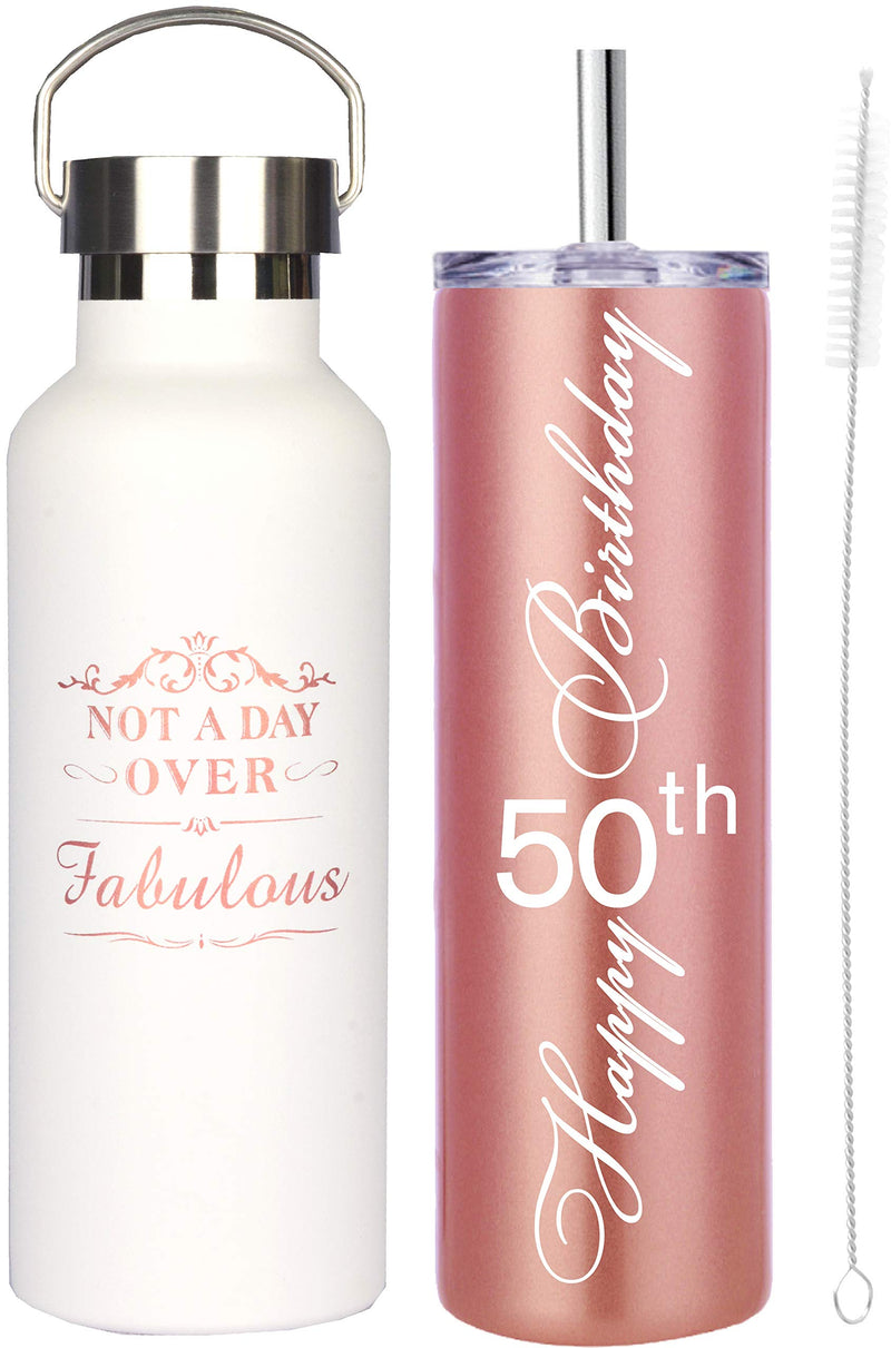 50th birthday gifts for women, gifts for a girl on her 50th birthday, happy 50th birthday