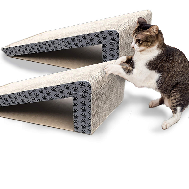 Cat Scratching Ramps (2 ramps for one price) - foldable for travel and easy storage